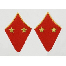 Петлицы командный состава, КАВАЛЕРИЯ, Генерал-майор, обр. 1940 г.